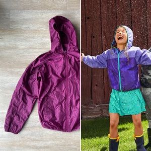 Lands’ End Kid’s Packable Waterproof Rain Jacket